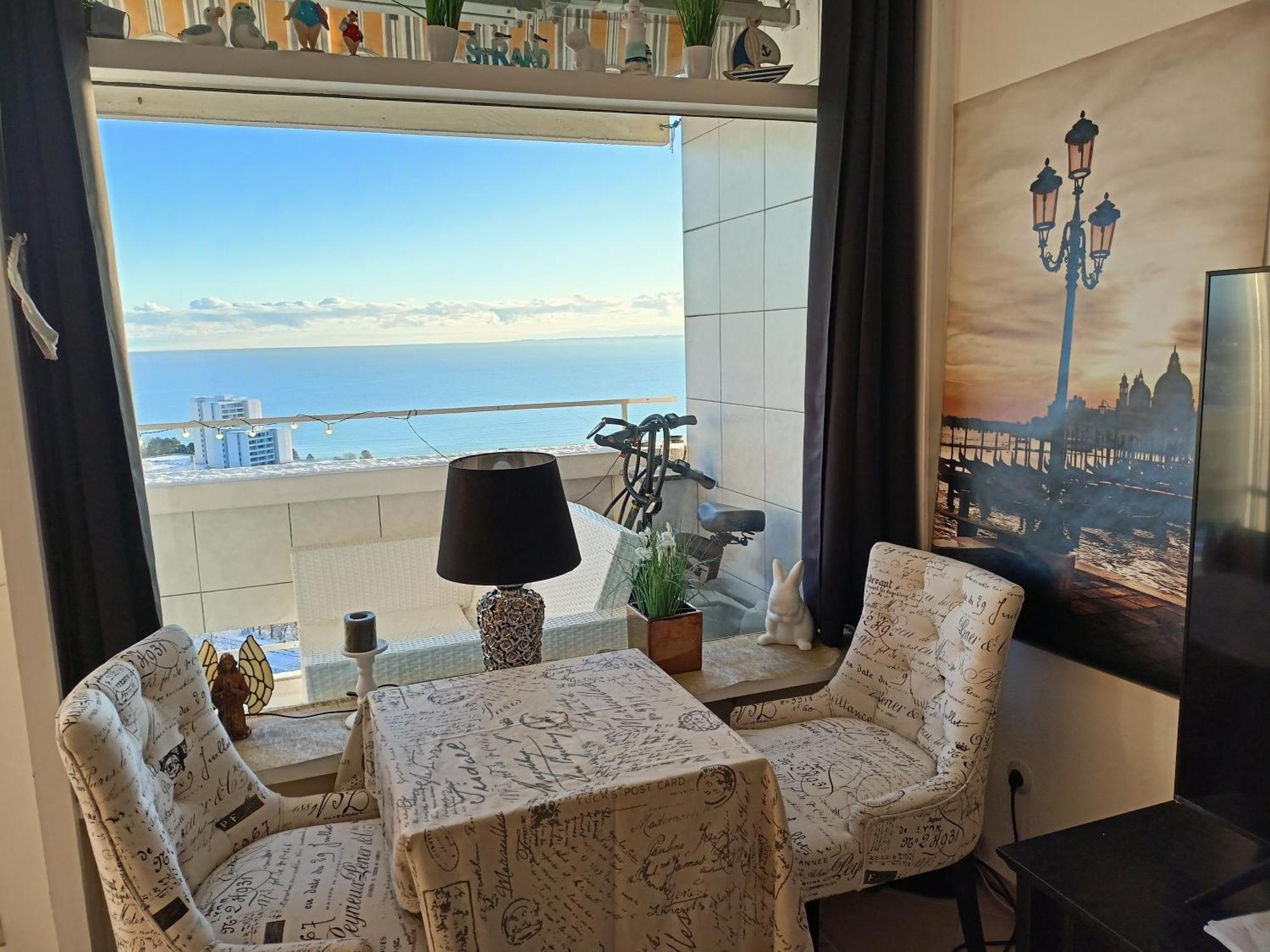 Wohnung Mit Traumhaftem Meerblick Und Schwimmbad Sierksdorf Luaran gambar
